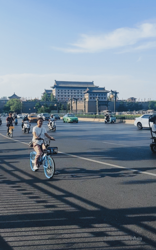 City center of Xi'an