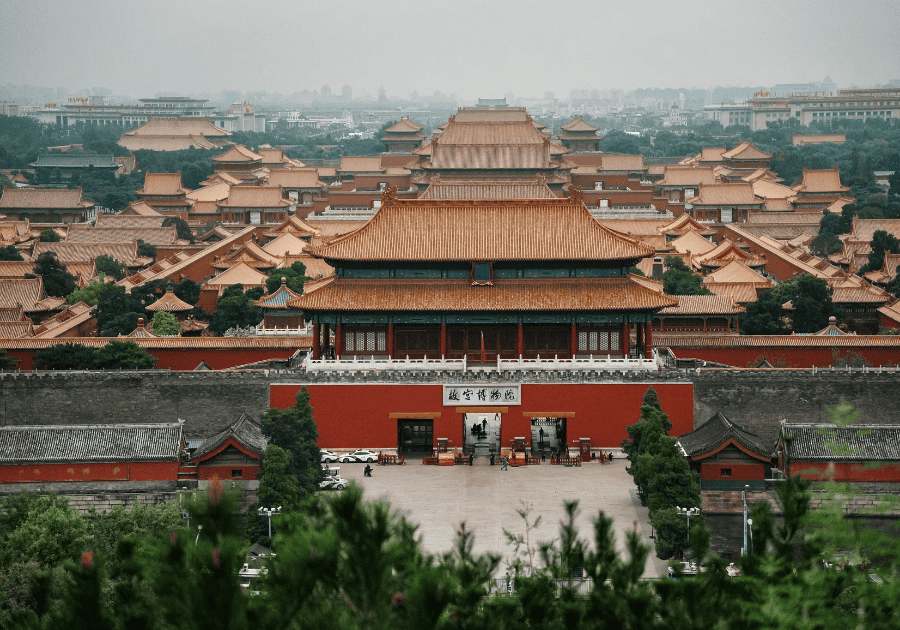 Beijing is grey, cloudy and very cold in winter. Packing involves thick layers and warm garments.