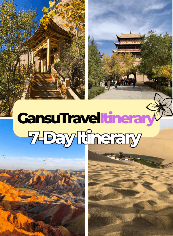 Gansu Travel Itinerary: Discover The Marvels of The Silk Road