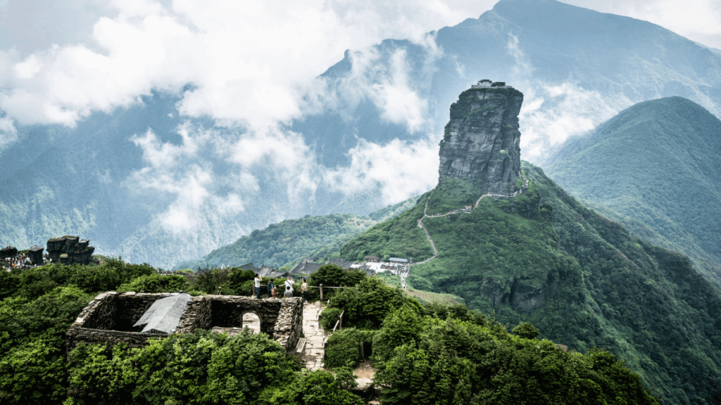 China in Spring - Mount Fangjin