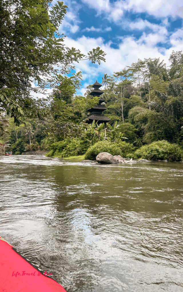 Meru Shrine on The Ayung River