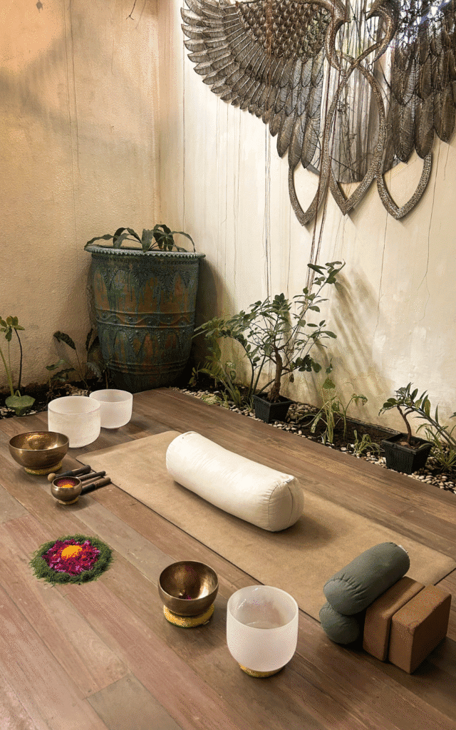 A Yin Yoga class is one of my favorite things to do during a rainy and gloomy day in Bali