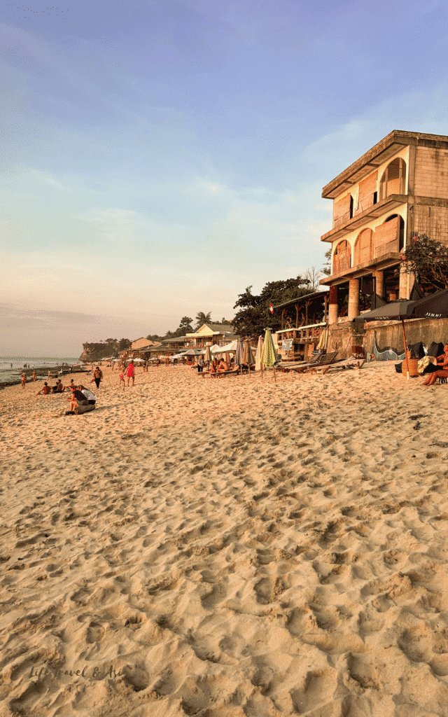 Sunset time in Balangan Beach