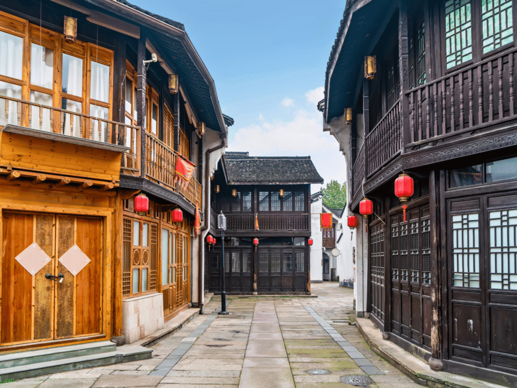 Traditional Hefang Street in Hangzhou