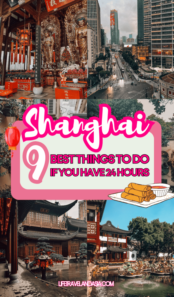 The best one day itinerary if you only have one day in shanghai