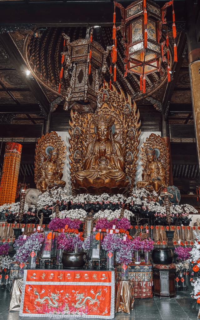 Longhua Temple is one of the most significant temples in shanghai