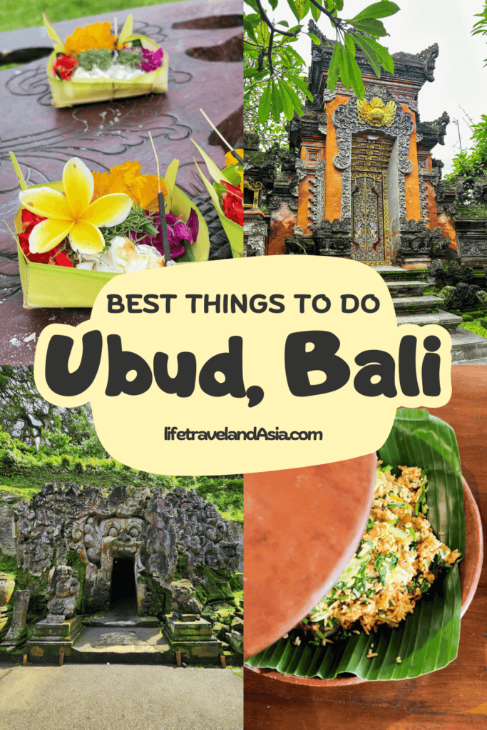 This blog post covers the 24 best things to do in Ubud Bali: from cultural and artistic experiences to exploring the stunning nature surrounding Ubud. 