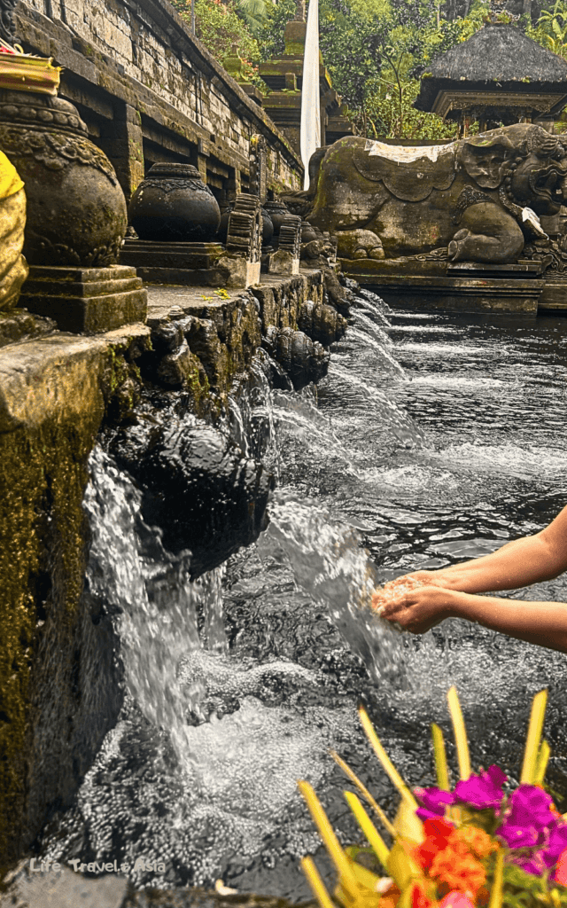 Pura Tirta Empul Purification ritual: third pool