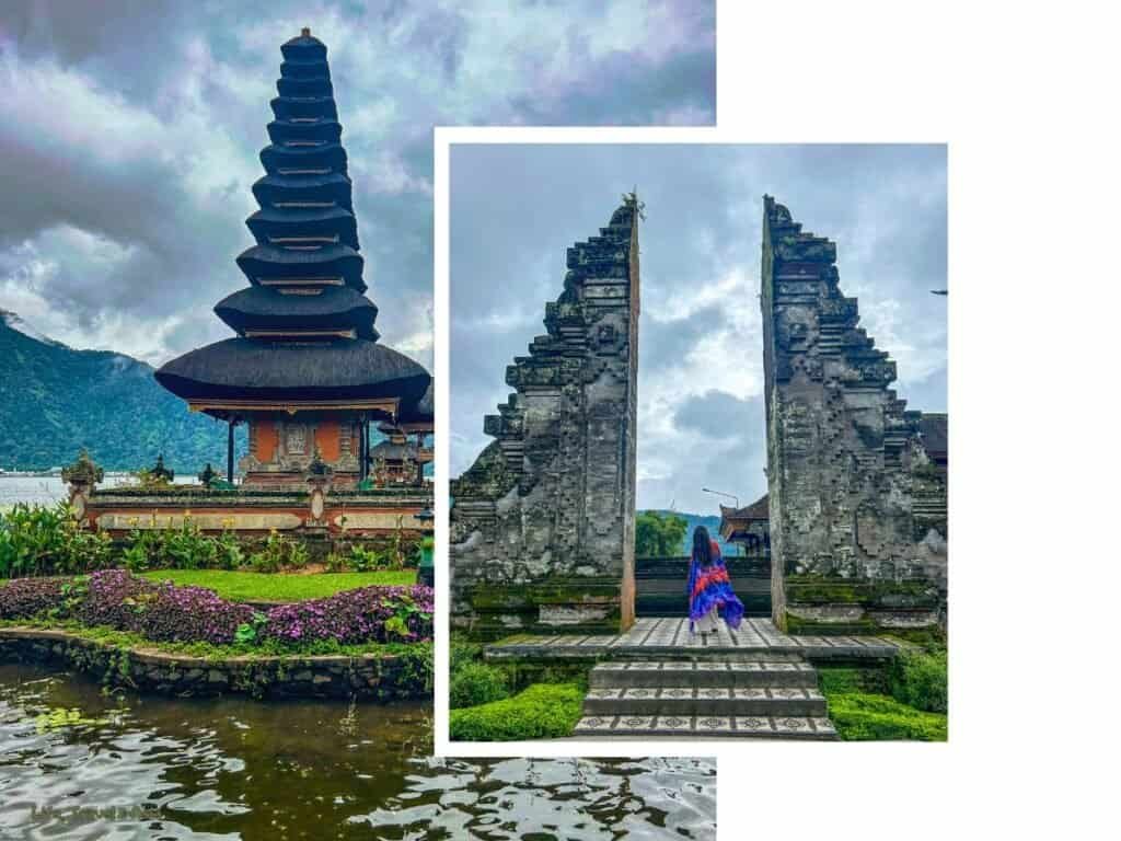 Outfit worn at the Pura Ulun Danu