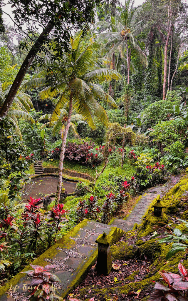 Buddhist Temple area at the Goa Gajah Site