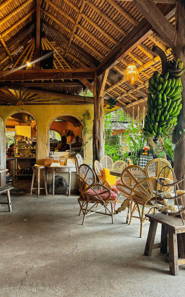 Yellow Flower Bar In Ubud
