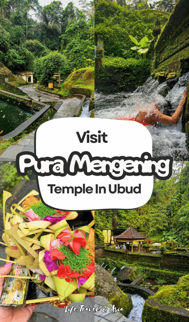 The most beautiful experience in Ubud - Balinese purification ceremony at Pura Mengening