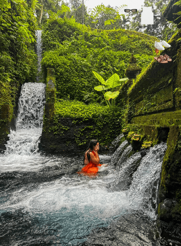 The most beautiful experience in Ubud - Balinese purification ceremony at Pura Mengening