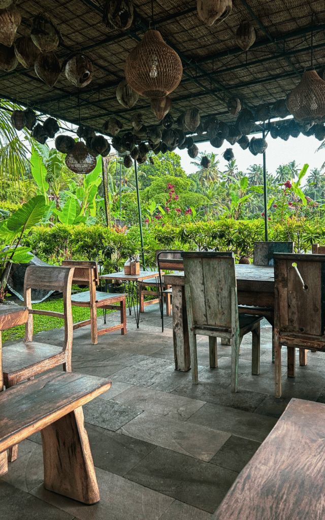 Rice terrace view from Sweet Orange Warung