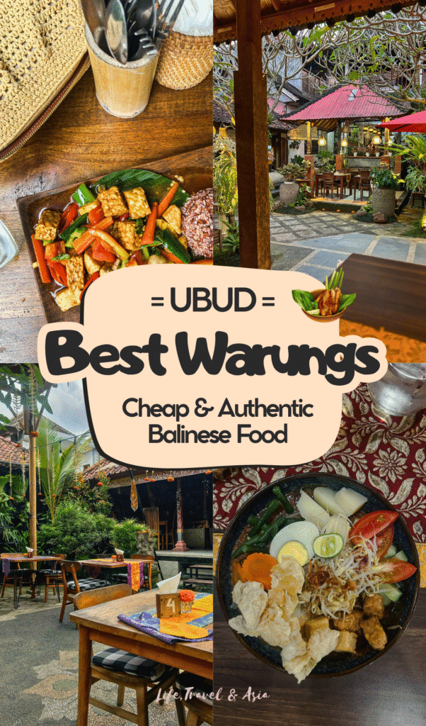 Best warungs in Ubud: cheap and authentic balinese food