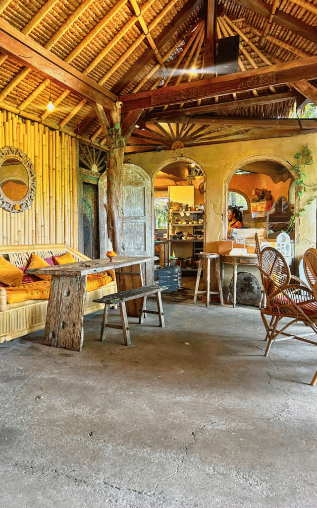 yellow flower cafe is one of my favorite cafe to work from in Ubud