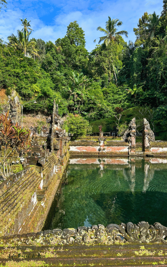 Gunung kawi sebatu temple is tucked away surrounded by the jungle
