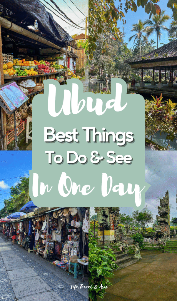 One Day in Ubud: Two itineraries to discover the best things to do and see in town.