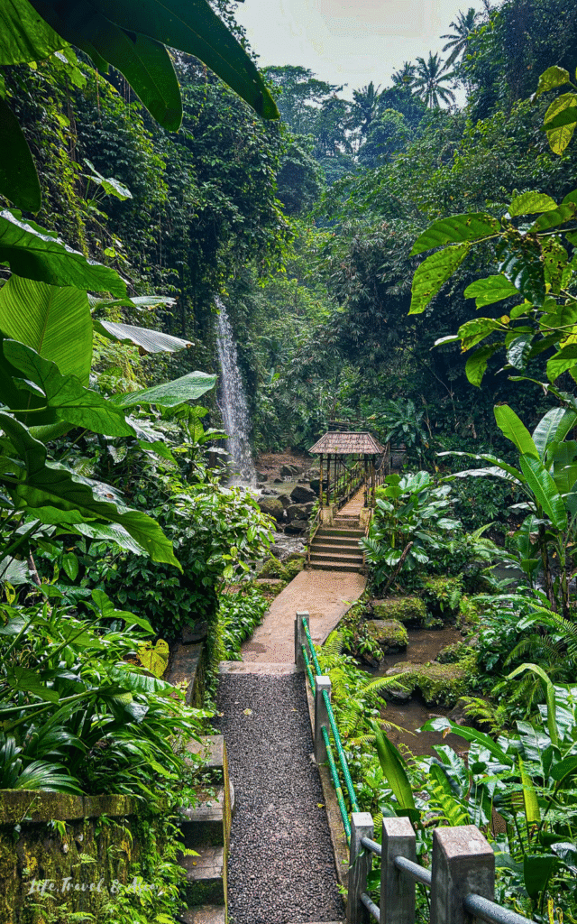 Path to the Tibumana Waterfall