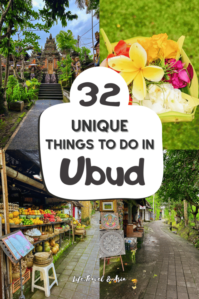 Best Things to do in Ubud: Tourist spot and hidden gem for every kind of traveler