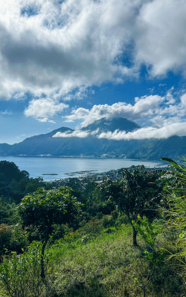 Mount Agung in Kintamani
