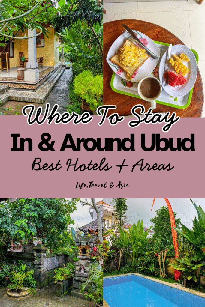 Where to Stay in Ubud: Best areas, hotels, guesthouses, restaurants and things to do nearby