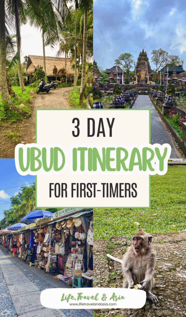 3 days in Ubud: What to do in Ubud if you're a first-timer
