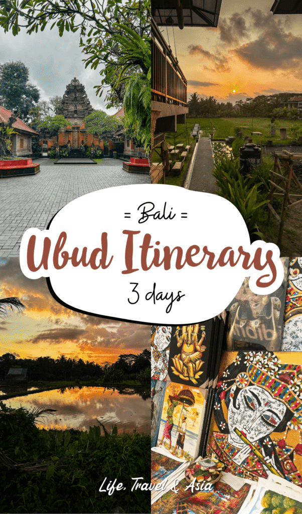 3-day ubud itinerary
