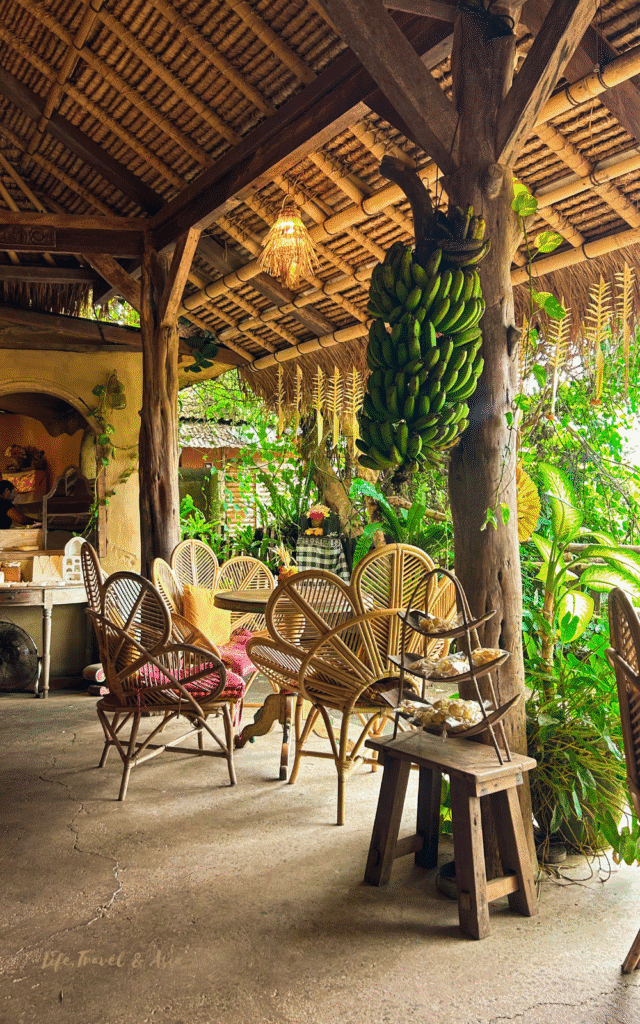 Yellow Flower Café seating area