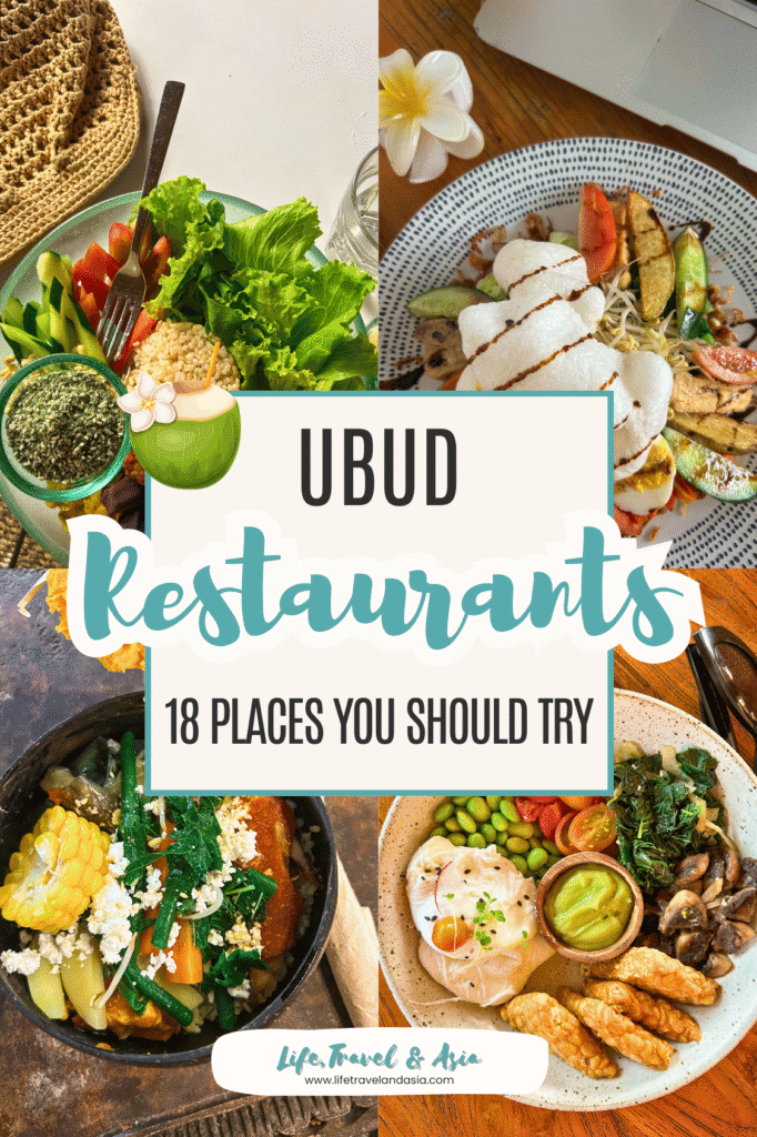 Best Places to eat in Ubud: Restaurants, Cafes and Warungs you should try in town