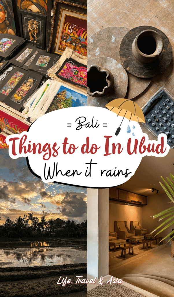 14 things to do in Ubud when it rains