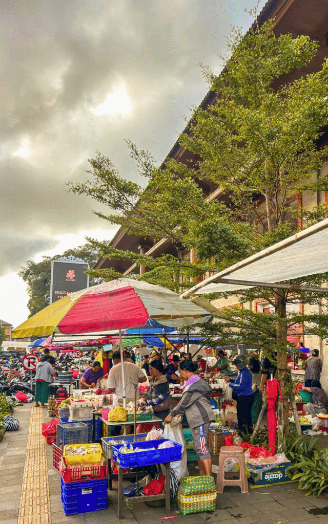 Morning Market in Ubud