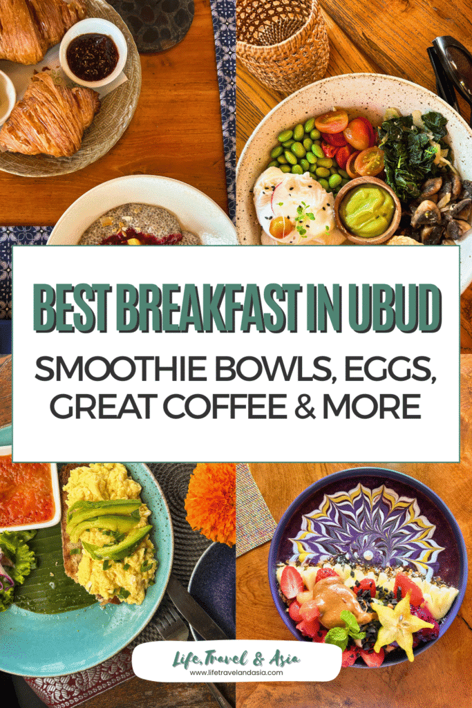 Best breakfast in Ubud: 12 cafes where to find the best smoothie bowls, savory breakfast, coffee and more