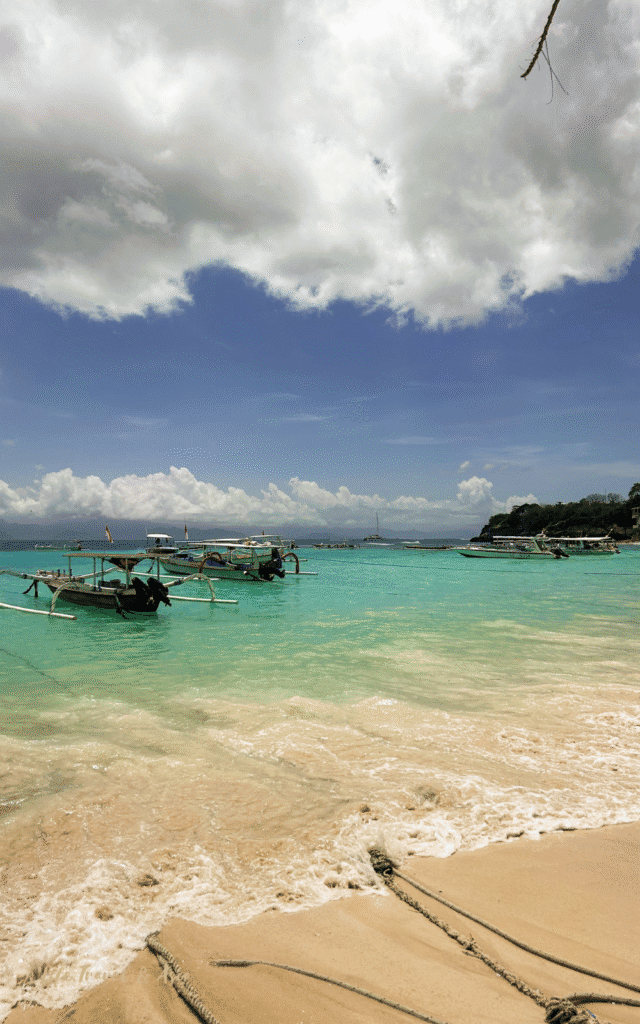 Mushroom Bay in Nusa Lembongan