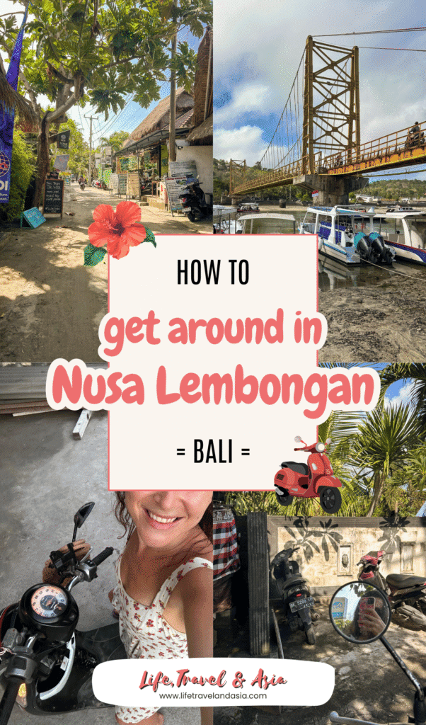 Getting around in Nusa Lembongan: 7 Options for First-Time Visitors