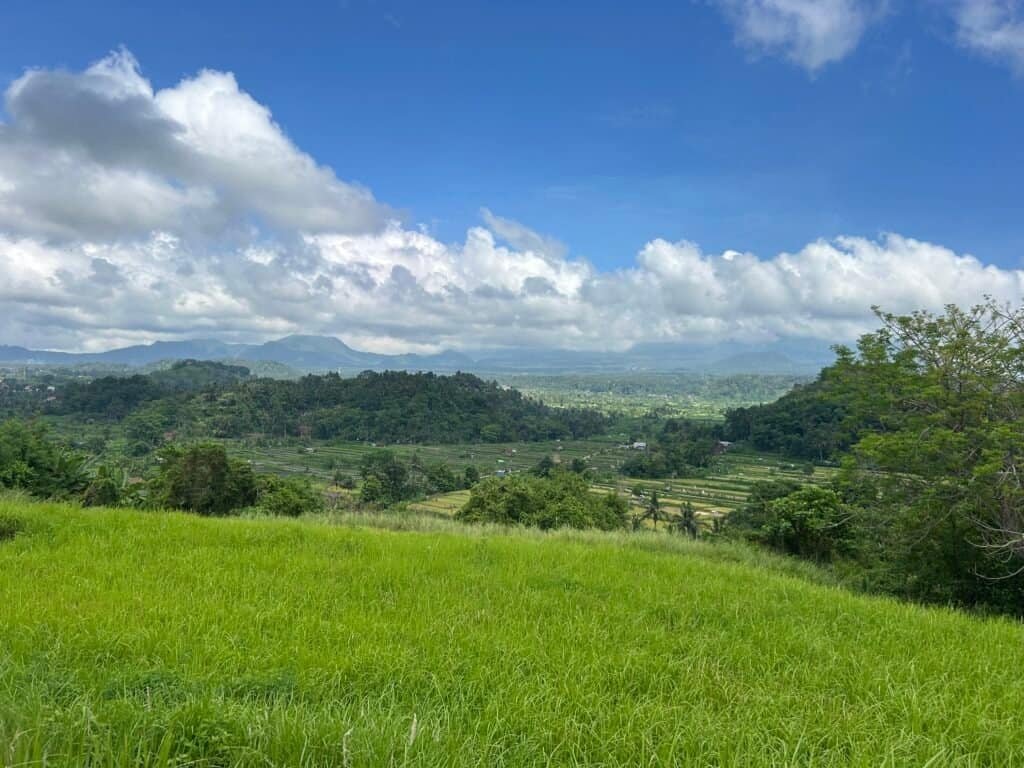 Bukit Cinta in East Bali is one of the best viewpoints near Sidemen.
