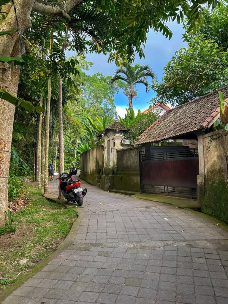 Scooter is the most popular way to get around in Bali