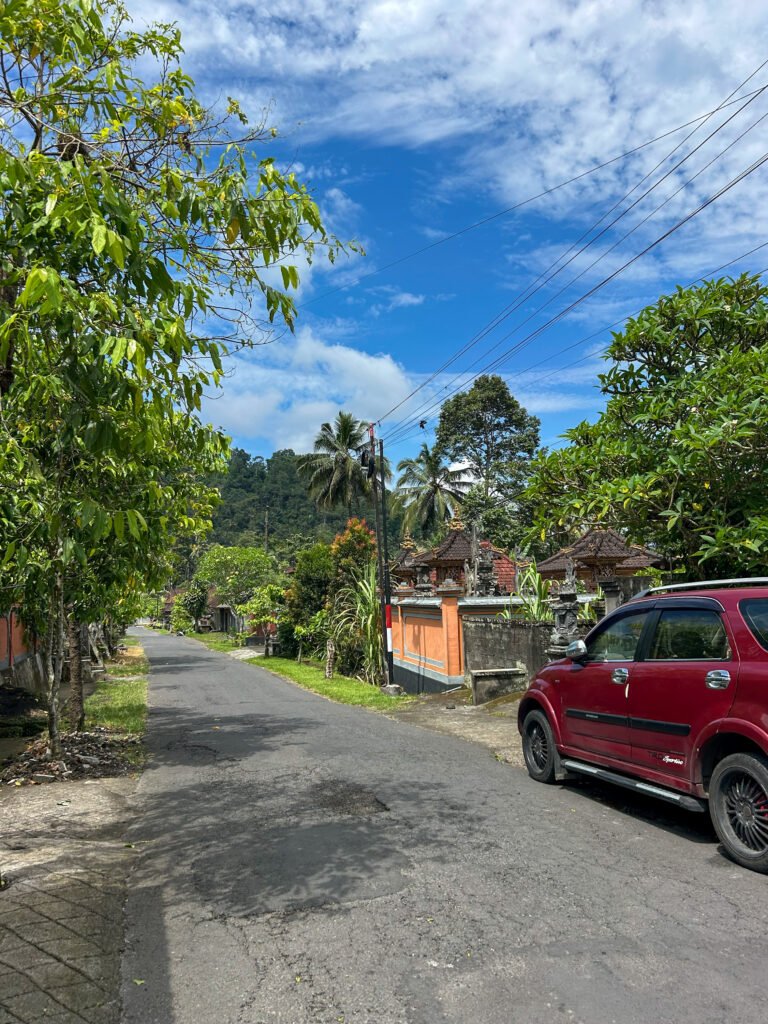 Car is a popular way to get around when planning day trips around Bali.