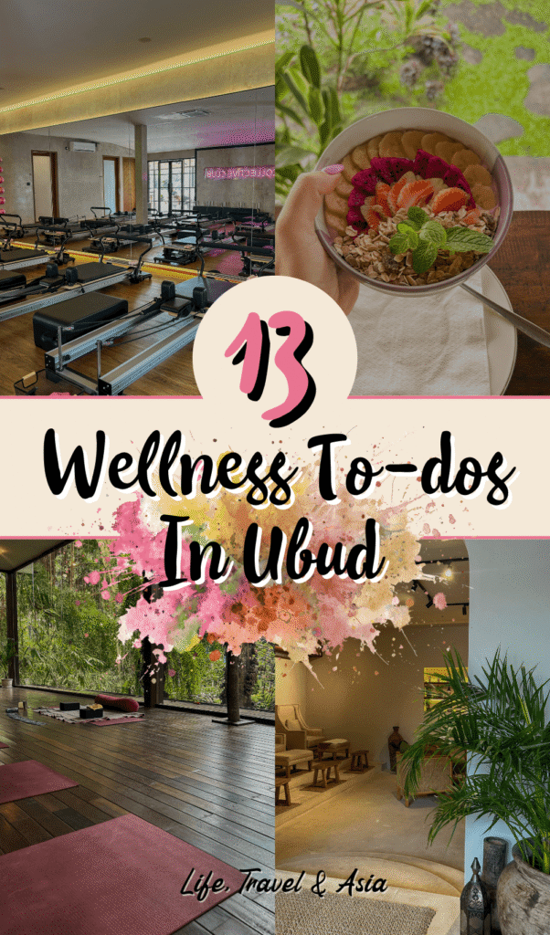 Wellness in Ubud: Discover 13 activities, practices and spots to add to your Ubud itinerary.